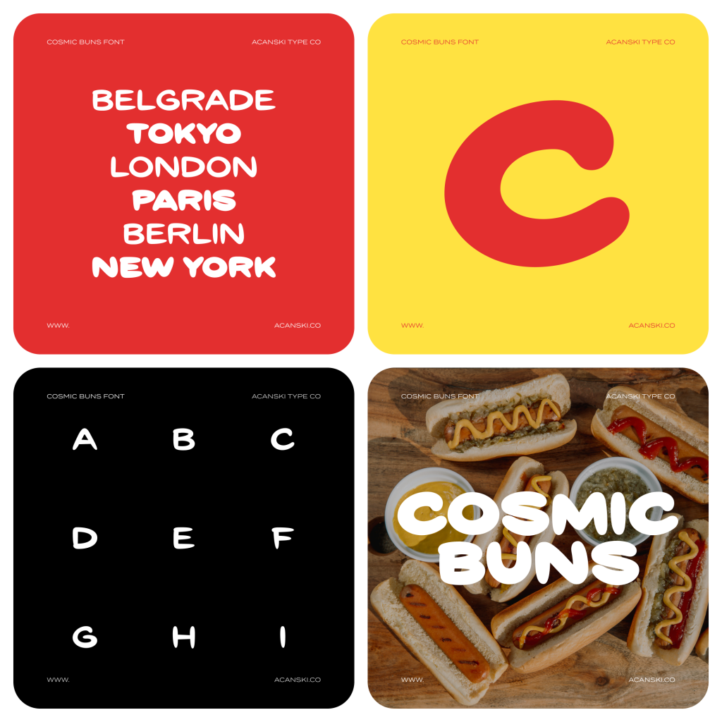 Cosmic Buns Handwritten font - Comic Sans Alternative